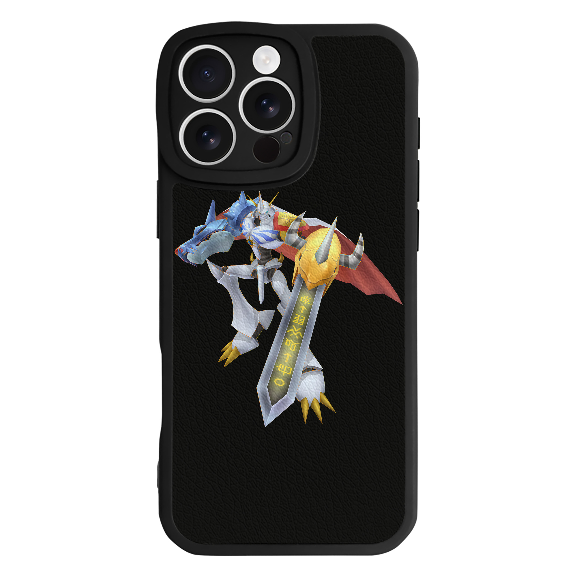 （画像用） Digimon デジタルモンスター/デジモン 【iPhone 16シリーズ対応】シリコンスマホケース（レザー調） 材質：シリコン